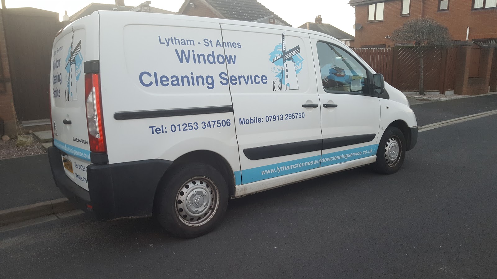Lytham St Annes Window Cleaning Service at work